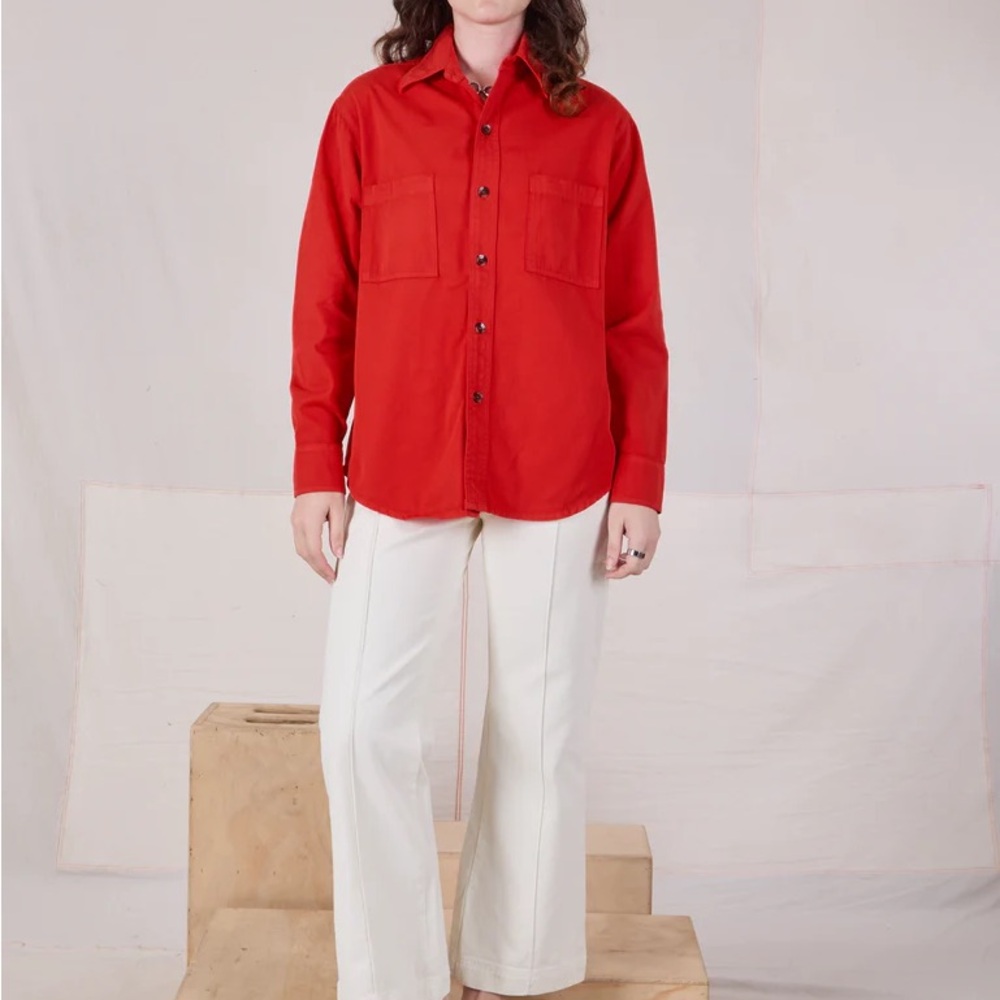 Unisex Big Bud Press Twill Overshirt